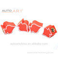 Car truck hot rod atv Playing Cards Spades Shape Tire Stem Cover Red Spades Air Valve CAPS